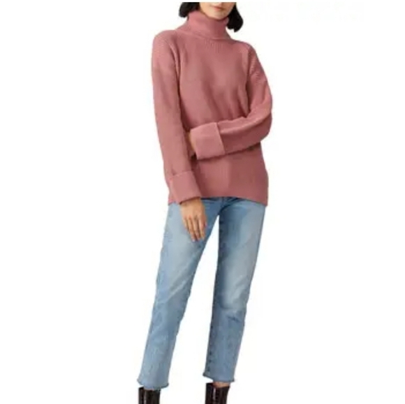 Joie Sweaters - Joie Aleck Chunky knit Pink Sweater Size M